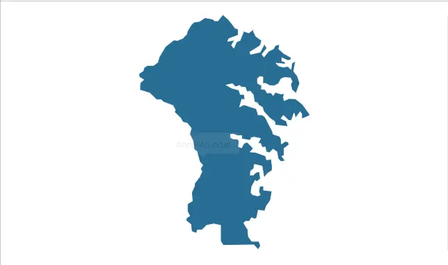 Anne County Maryland Map