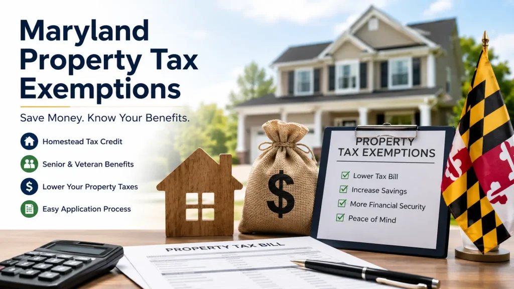 Maryland property tax exemptions explained