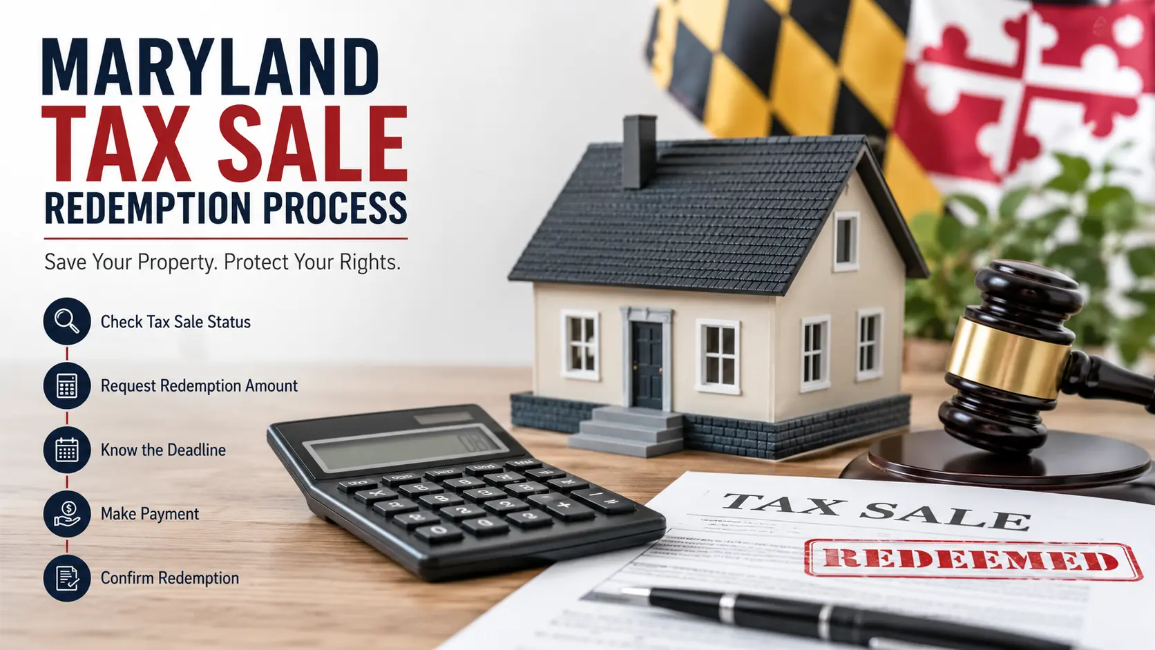 Maryland Tax Sale Redemption Process: How to Get Your Property Back Before It’s Too Late