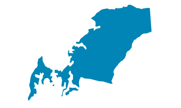 Queen Anne's County Maryland Map
