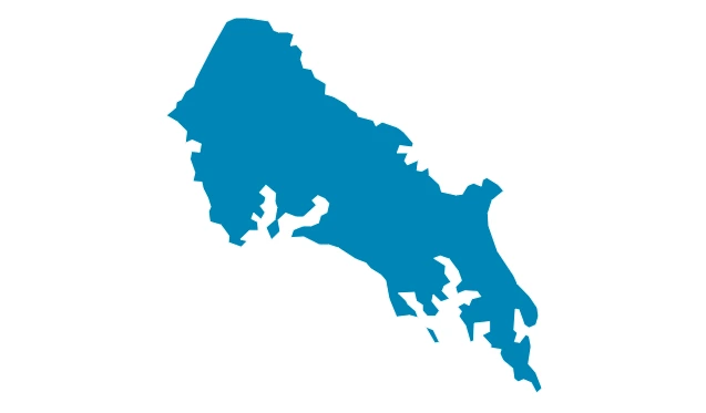 St. Mary's County Maryland Map