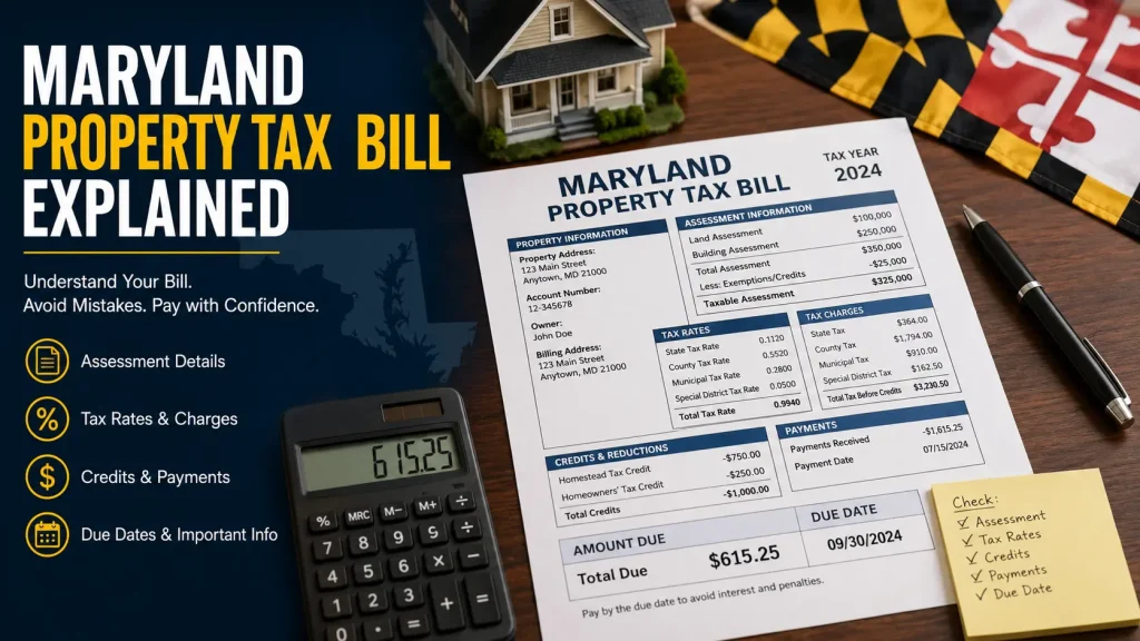 Understanding Maryland property tax bills
