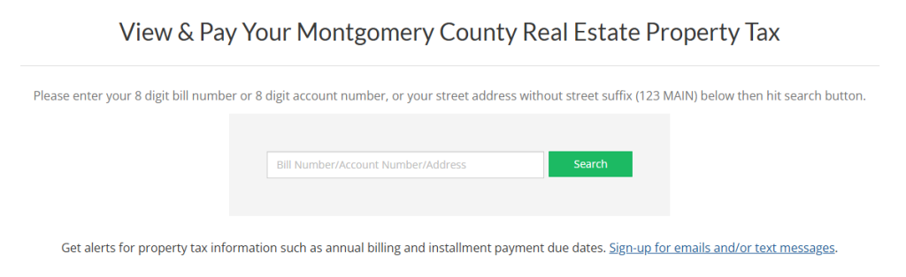Visit Your County's Official Tax Payment Website