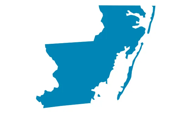 Worcester County Maryland Map